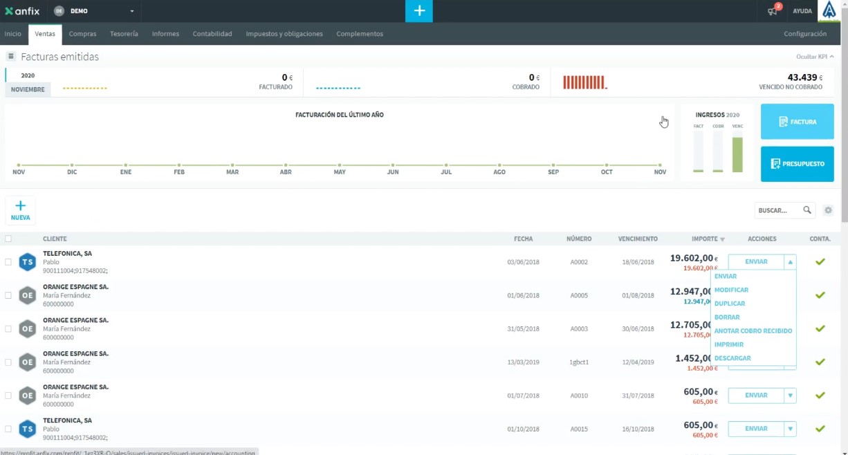 Anfix | Software de Contabilidad 2022